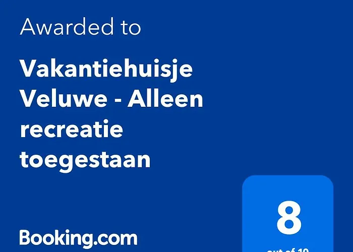 Veluwe, Alleen Voor Recreatie Lägenhet *